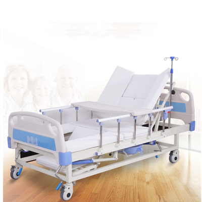 เตียงผู้ป่วยทางการแพทย์แบบมัลติฟังก์ชั่นสำหรับผู้ป่วยเหล็กเปลี่ยนเตียงแพทย์