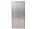 ตู้โชว์ยาสแตนเลสแบบสองประตูกันสนิม H1800 * W900 * D500mm Size