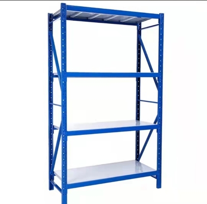 การจัดเก็บสินค้าในคลังสินค้า Longspan Medium Duty Type Rack Shelves Customized